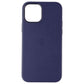 Apple Leather Case For Magsafe for Apple iPhone 12/12 Pro - Deep Violet Cell Phone - Cases, Covers & Skins Apple    - Simple Cell Bulk Wholesale Pricing - USA Seller