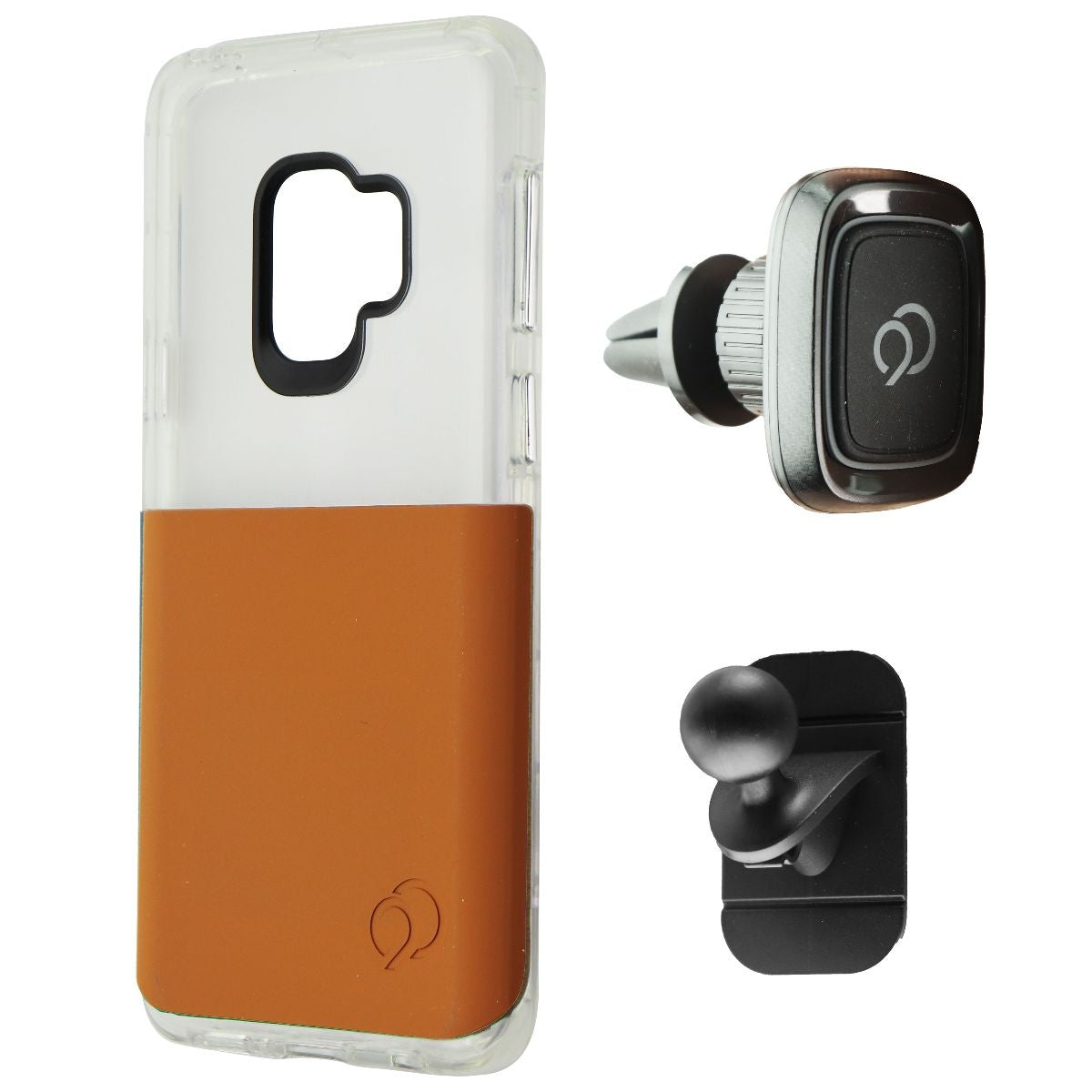 Nimbus9 Ghost 2 Series Case With Mount for Samsung Galaxy S9 - Deep Tan Cell Phone - Cases, Covers & Skins Nimbus9    - Simple Cell Bulk Wholesale Pricing - USA Seller