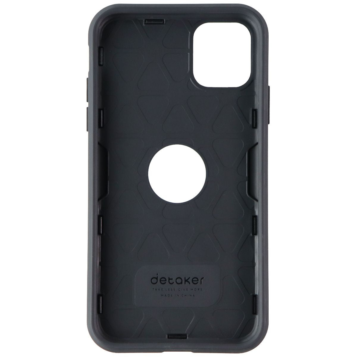 Detaker Series Case for Apple iPhone 11 - Black Cell Phone - Cases, Covers & Skins Detaker    - Simple Cell Bulk Wholesale Pricing - USA Seller