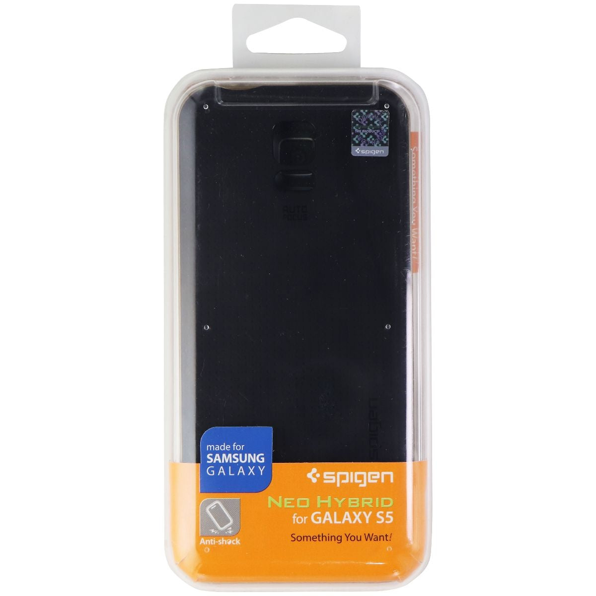 Spigen Neo Hybrid Series Case for Samsung Galaxy S5 - Black / Copper Gold Cell Phone - Cases, Covers & Skins Spigen    - Simple Cell Bulk Wholesale Pricing - USA Seller