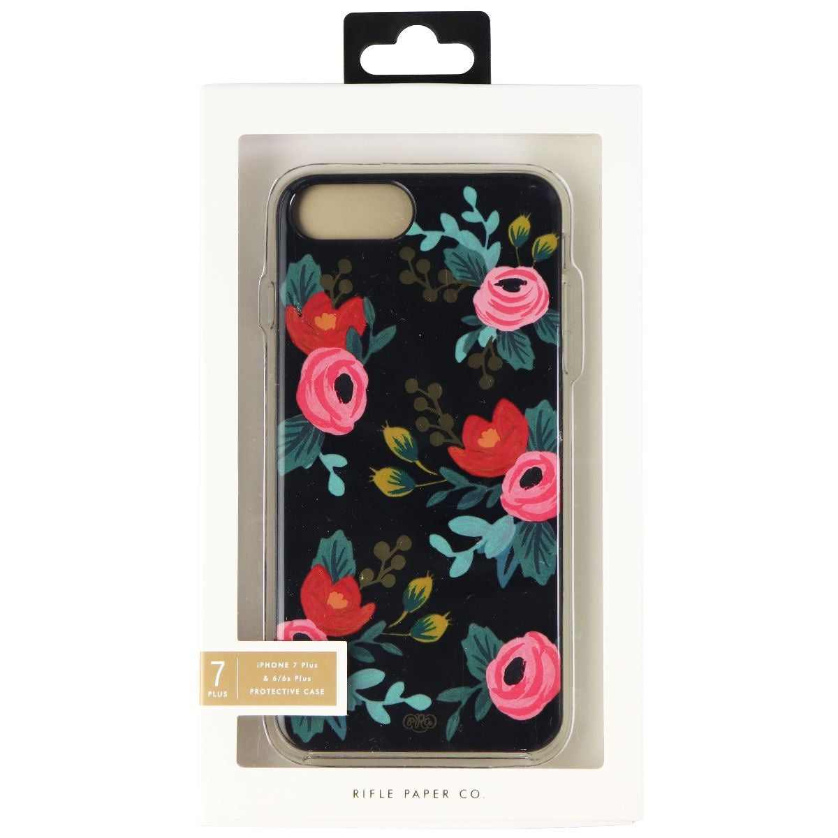Rifle Paper Co. Hard Case for Apple iPhone 7 Plus / 6s Plus / 6 - Rose Floral Cell Phone - Cases, Covers & Skins Rifle Paper Co.    - Simple Cell Bulk Wholesale Pricing - USA Seller