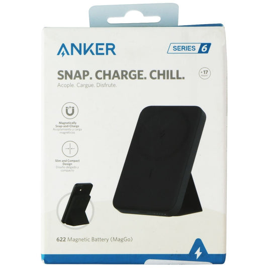Anker 622 Magnetic Battery (MagGo) for MagSafe Compatible Devices - Black Cell Phone - Chargers & Cradles Anker    - Simple Cell Bulk Wholesale Pricing - USA Seller