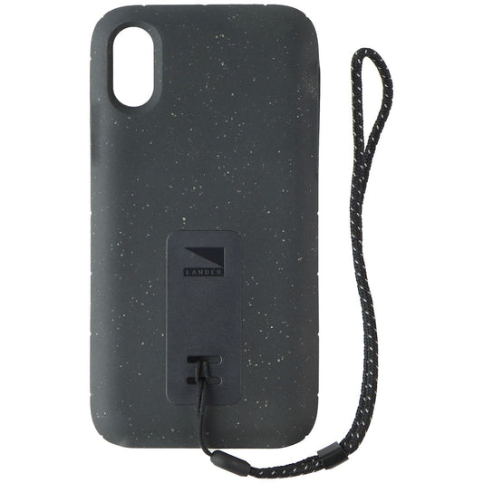 Lande Moab Case and Lanyard Cover for Apple iPhone Xs / iPhone X - Black Cell Phone - Cases, Covers & Skins Lander    - Simple Cell Bulk Wholesale Pricing - USA Seller