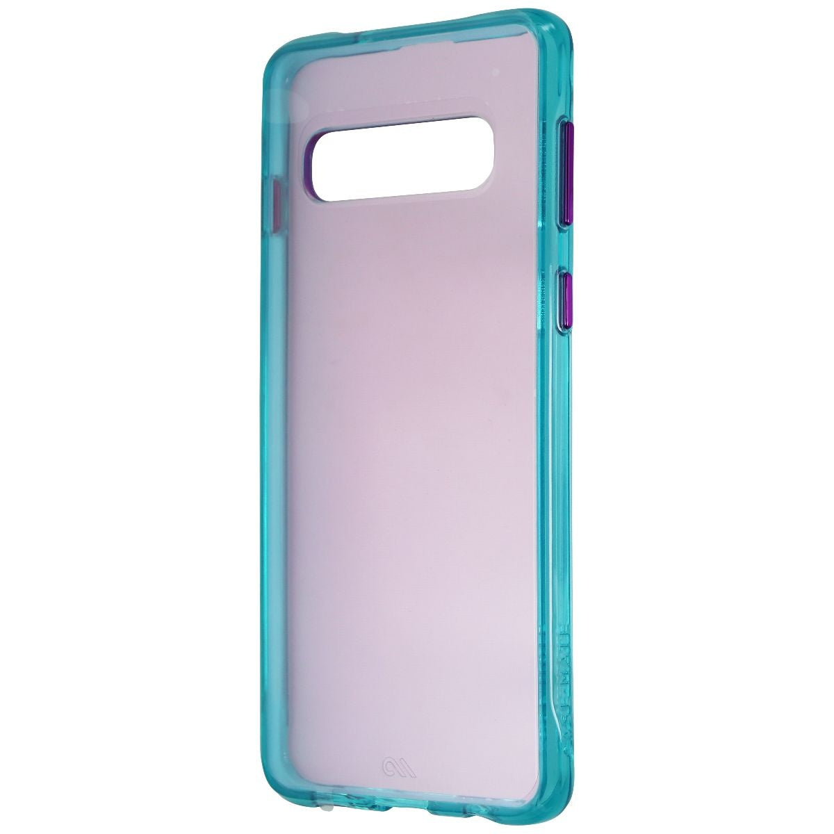 Case-Mate Neon Slim Hard Case for Samsung Galaxy S10 - Neon Purple / Turquoise Cell Phone - Cases, Covers & Skins Case-Mate    - Simple Cell Bulk Wholesale Pricing - USA Seller