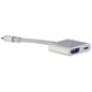 Apple 8-Pin Digital AV Adapter with HDMI for iPhone/iPad/iPod - White (A1438) Cell Phone - Cables & Adapters Apple    - Simple Cell Bulk Wholesale Pricing - USA Seller
