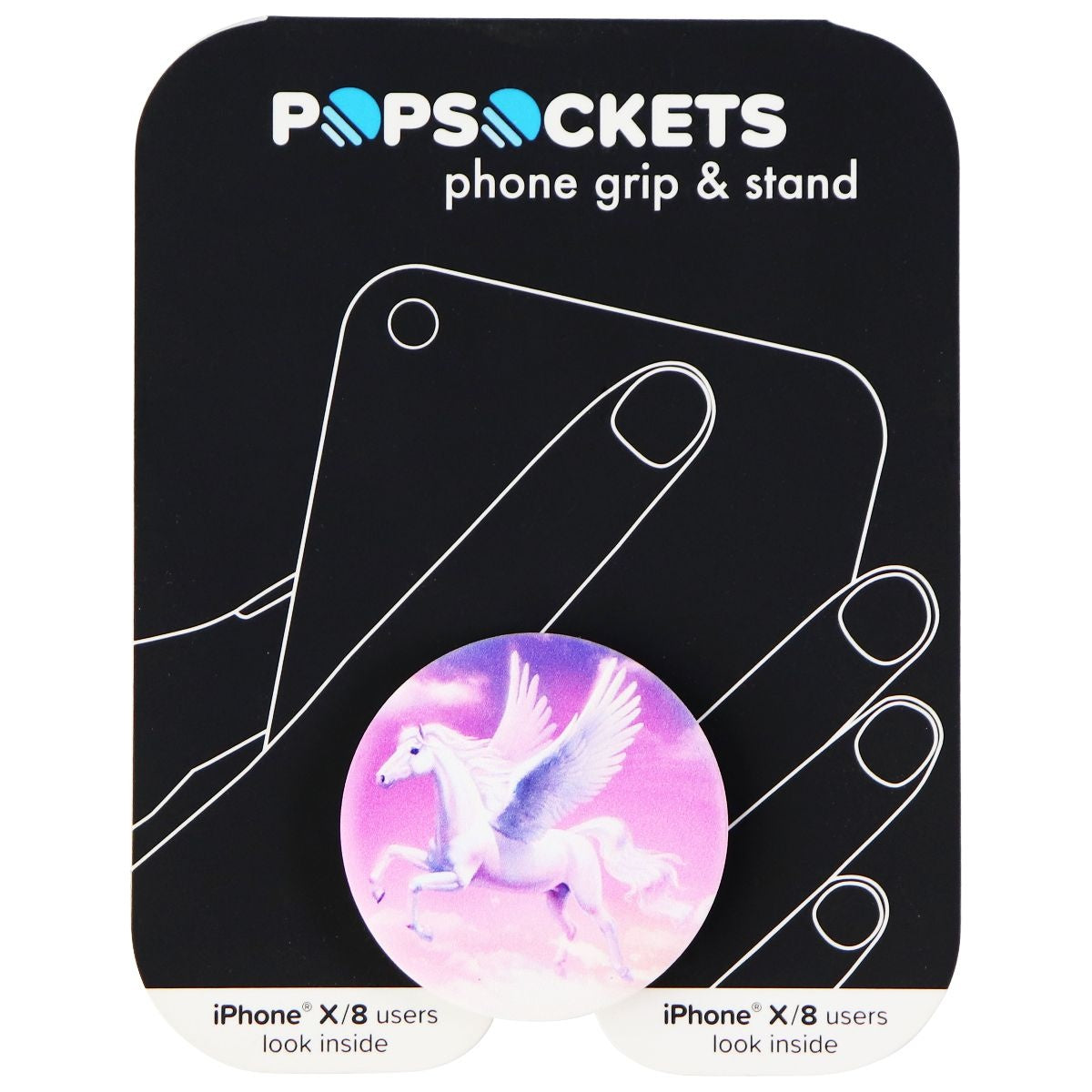 PopSockets: Collapsible Grip & Stand for Phones and Tablets - Pegasus Magic Cell Phone - Mounts & Holders PopSockets    - Simple Cell Bulk Wholesale Pricing - USA Seller