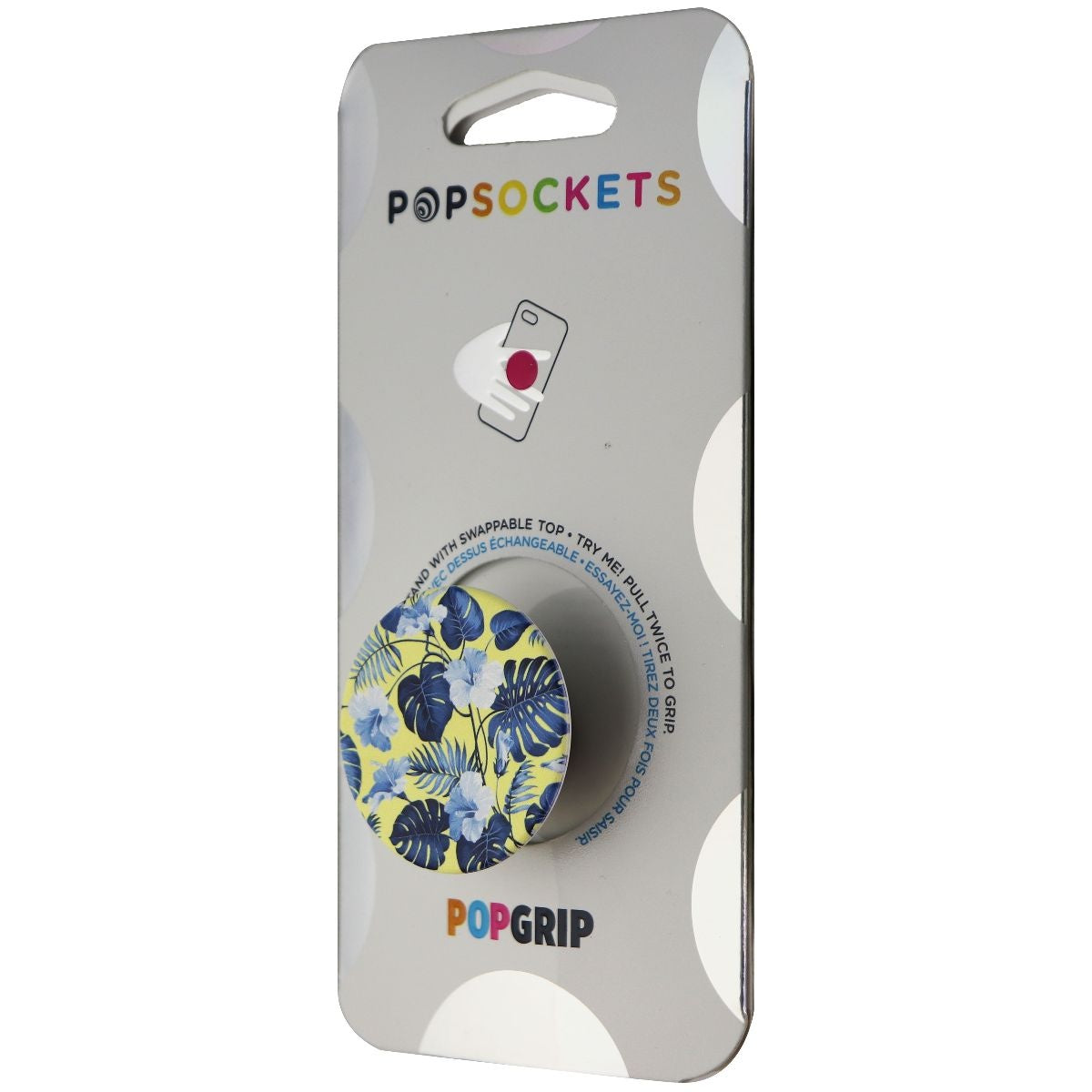PopSockets: PopGrip Swappable Top for Phones & Tablets - Tangy Tropical Cell Phone - Mounts & Holders PopSockets    - Simple Cell Bulk Wholesale Pricing - USA Seller