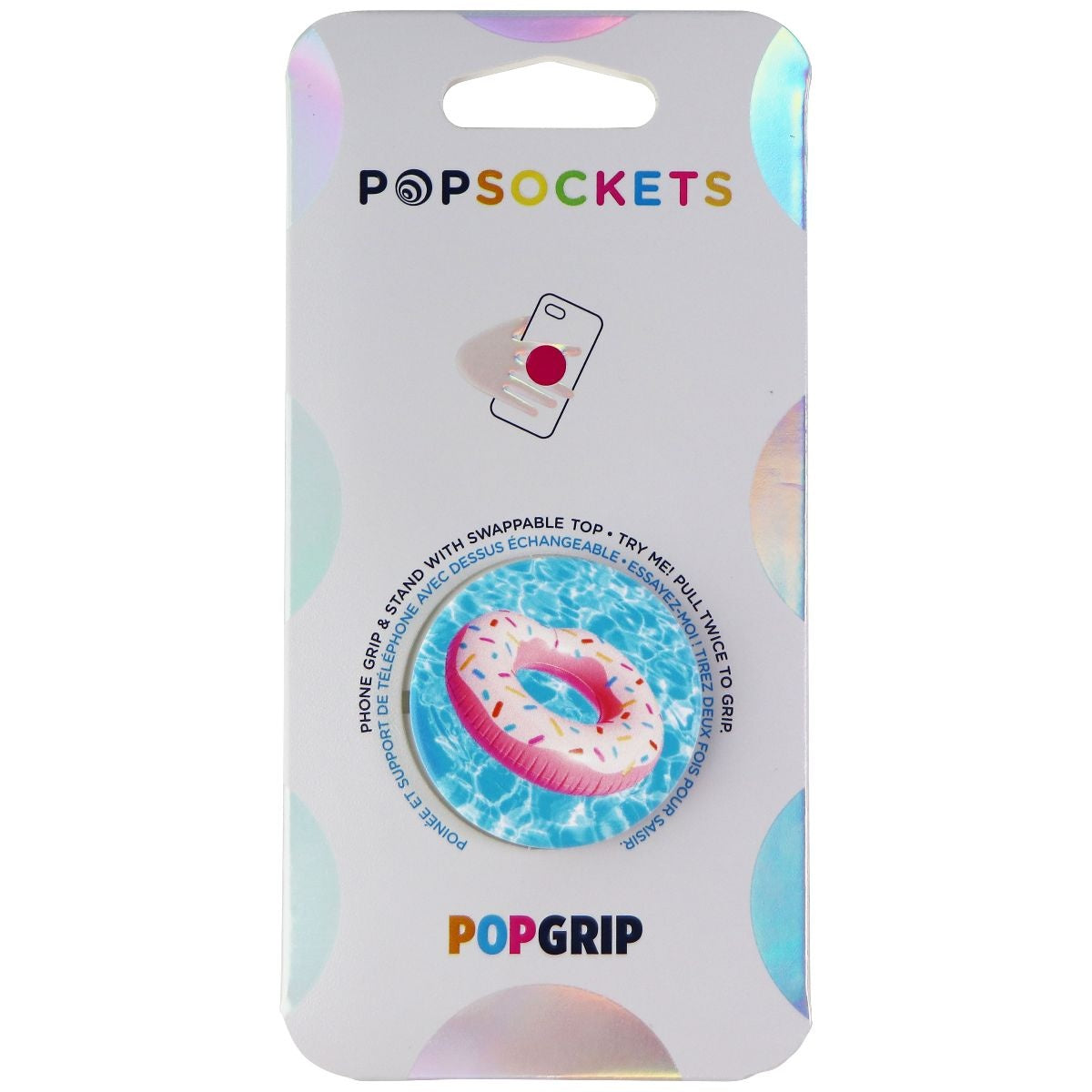 PopSockets PopGrip Series Swappable Phone Grip & Stand Holder - Sweet Summer Cell Phone - Mounts & Holders PopSockets    - Simple Cell Bulk Wholesale Pricing - USA Seller