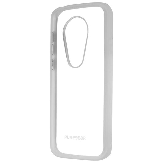 PureGear Slim Shell Series Hard Case for Motorola Moto E5 Play - Clear/Frost Cell Phone - Cases, Covers & Skins PureGear    - Simple Cell Bulk Wholesale Pricing - USA Seller
