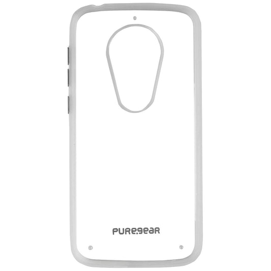 PureGear Slim Shell Series Hard Case for Motorola Moto E5 Play - Clear/Frost Cell Phone - Cases, Covers & Skins PureGear    - Simple Cell Bulk Wholesale Pricing - USA Seller