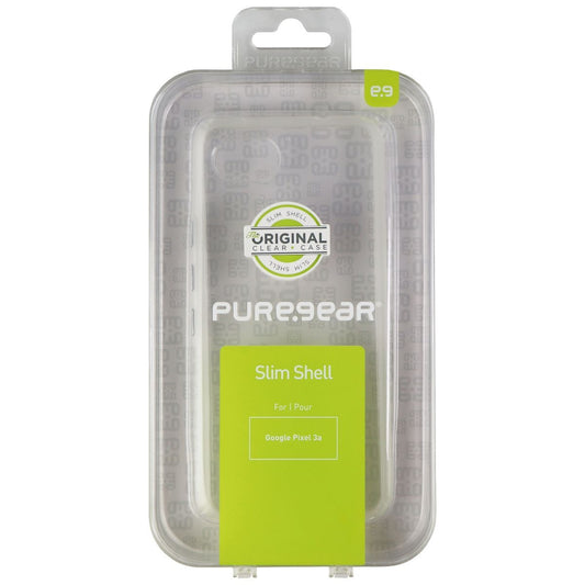 PureGear Slim Shell Series Case for Google Pixel 3a Smartphones - Clear Cell Phone - Cases, Covers & Skins PureGear    - Simple Cell Bulk Wholesale Pricing - USA Seller