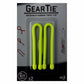 Nite Ize GearTie Reusable Rubber Twist Tie 6&#34; inch 2 Pack - Neon Yellow Tools - Tie Downs & Straps Nite Ize    - Simple Cell Bulk Wholesale Pricing - USA Seller