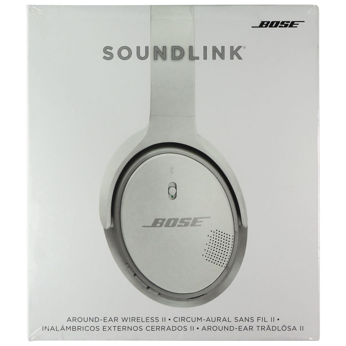 Bose SoundLink II Wireless On Ear Headphones - White / Brown Portable Audio - Headphones Bose    - Simple Cell Bulk Wholesale Pricing - USA Seller