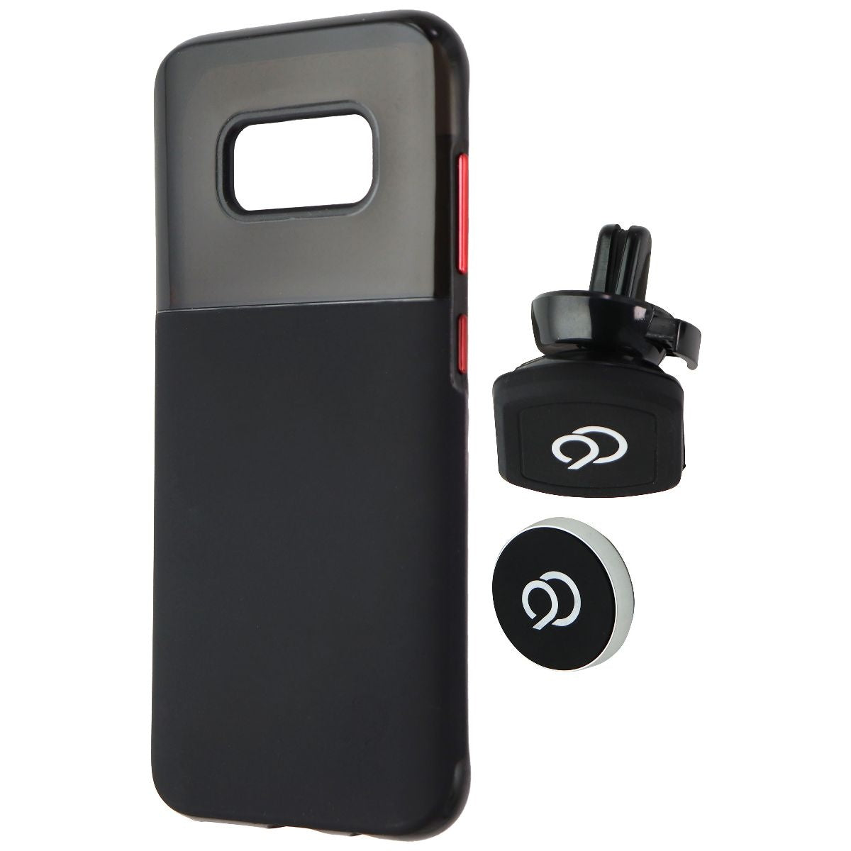 Nimbus9 Ghost Series Case with Mount for Samsung Galaxy S8 - Black Cell Phone - Cases, Covers & Skins Nimbus9    - Simple Cell Bulk Wholesale Pricing - USA Seller