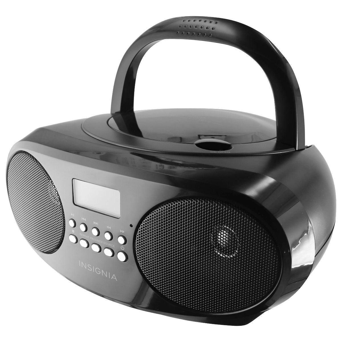 Insignia - CD Boombox with AM/FM Tuner - Black Home Multimedia - Home Speakers & Subwoofers Insignia    - Simple Cell Bulk Wholesale Pricing - USA Seller
