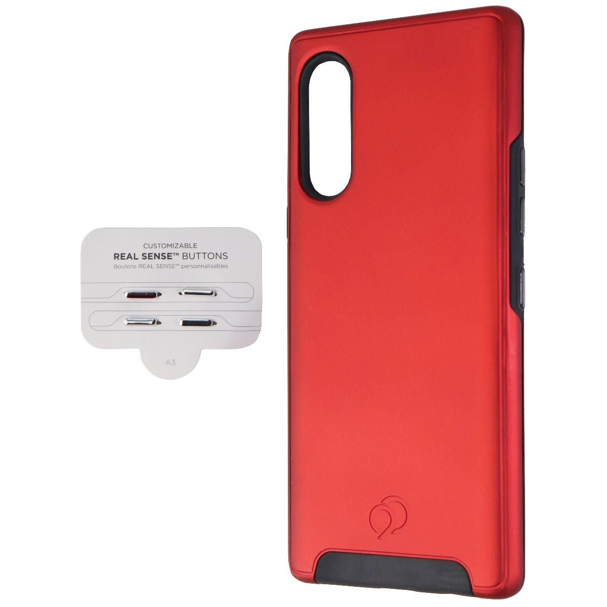 Nimbus9 Cirrus 2 Series Case for LG Velvet 5G UW - Crimson Red Cell Phone - Cases, Covers & Skins Nimbus9    - Simple Cell Bulk Wholesale Pricing - USA Seller
