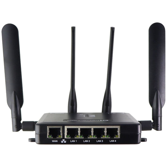 Connected IO WI-FI Router w/ 4G LTE/3G Cellular Modem (ER2500T-NA-CAT1) - Black Video Production & Editing - Switchers & Routers Connected IO    - Simple Cell Bulk Wholesale Pricing - USA Seller