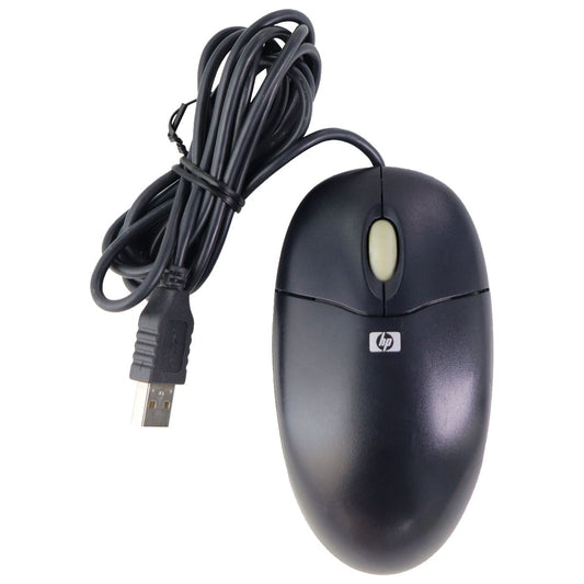 HP Original OEM Wired Optical Mouse for Windows PC - Black/Gray Wheel (M-BT96a) Keyboards/Mice - Mice, Trackballs & Touchpads HP    - Simple Cell Bulk Wholesale Pricing - USA Seller