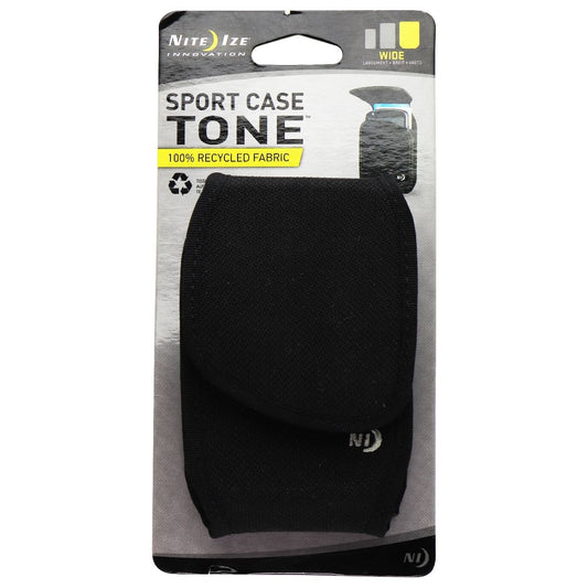 Nite Ize Universal Sport Case Tone Wide - Black Cell Phone - Cases, Covers & Skins Nite Ize    - Simple Cell Bulk Wholesale Pricing - USA Seller