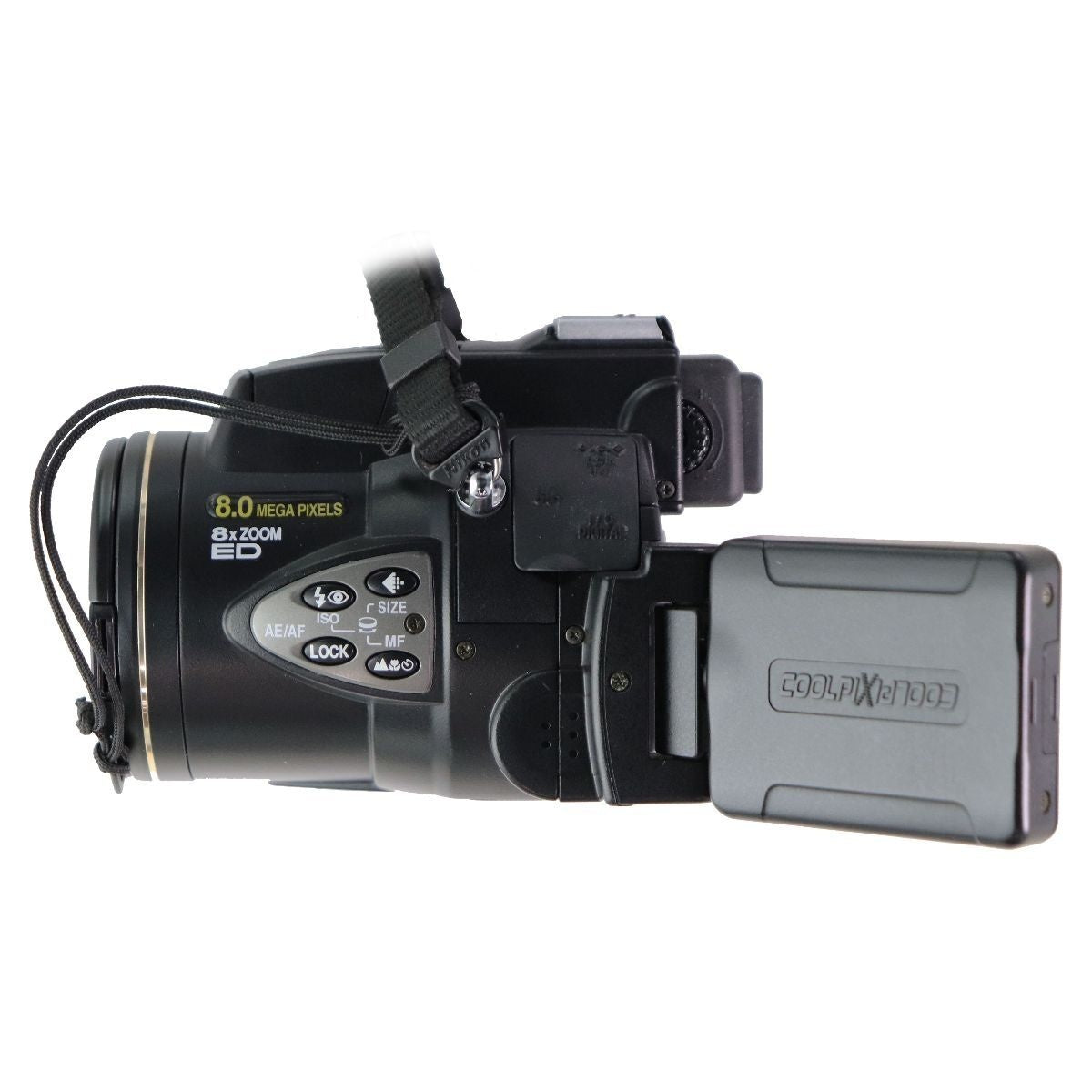 Nikon Coolpix 8700 8MP Digital Camera with 8x Optical Zoom - Black Digital Camera - Digital & DSLR Cameras Nikon    - Simple Cell Bulk Wholesale Pricing - USA Seller