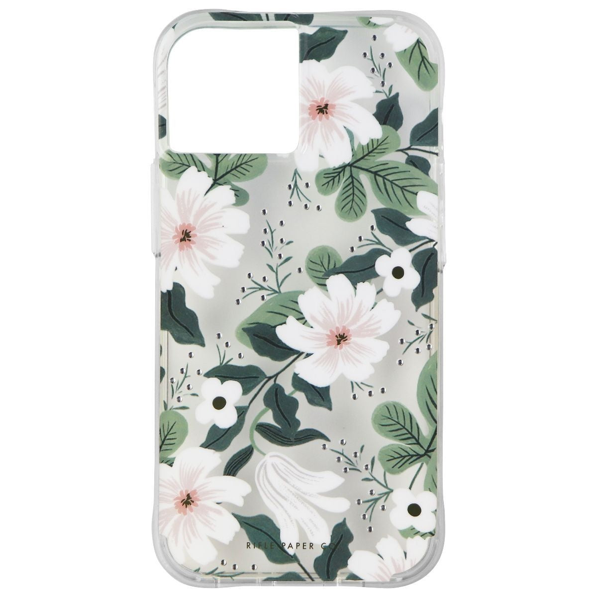 Rifle Paper Co. Hard Designer Case for Apple iPhone 13 / 14 - Willow Cell Phone - Cases, Covers & Skins Rifle Paper Co.    - Simple Cell Bulk Wholesale Pricing - USA Seller
