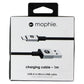 Mophie (3.3-Ft) Braided USB to Micro-USB Charge/Sync Cable - Black/Silver Cell Phone - Cables & Adapters Mophie    - Simple Cell Bulk Wholesale Pricing - USA Seller