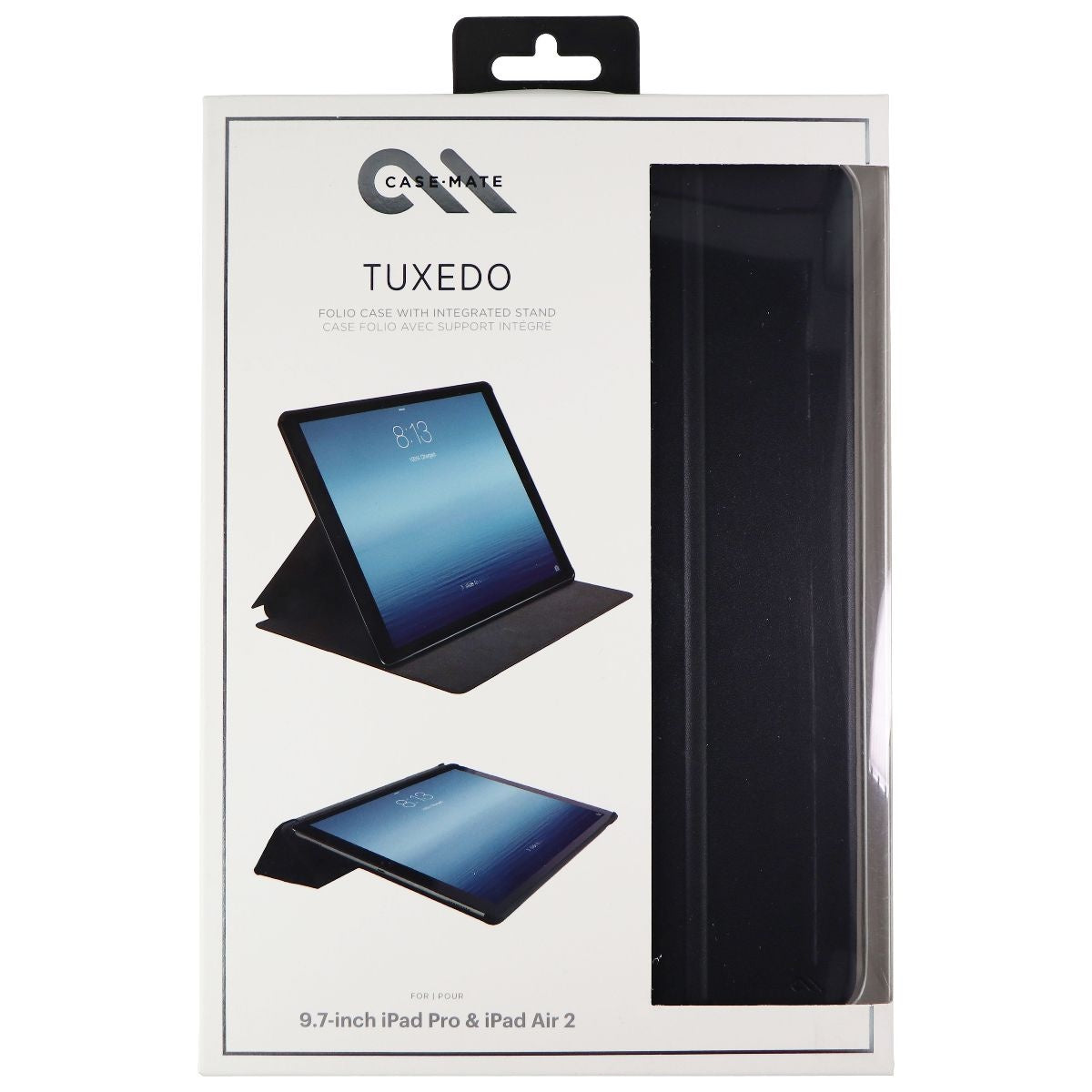 Case-Mate Tuxedo Series Case for Apple iPad Pro (9.7) & iPad Air 2 - Black iPad/Tablet Accessories - Cases, Covers, Keyboard Folios Case-Mate    - Simple Cell Bulk Wholesale Pricing - USA Seller