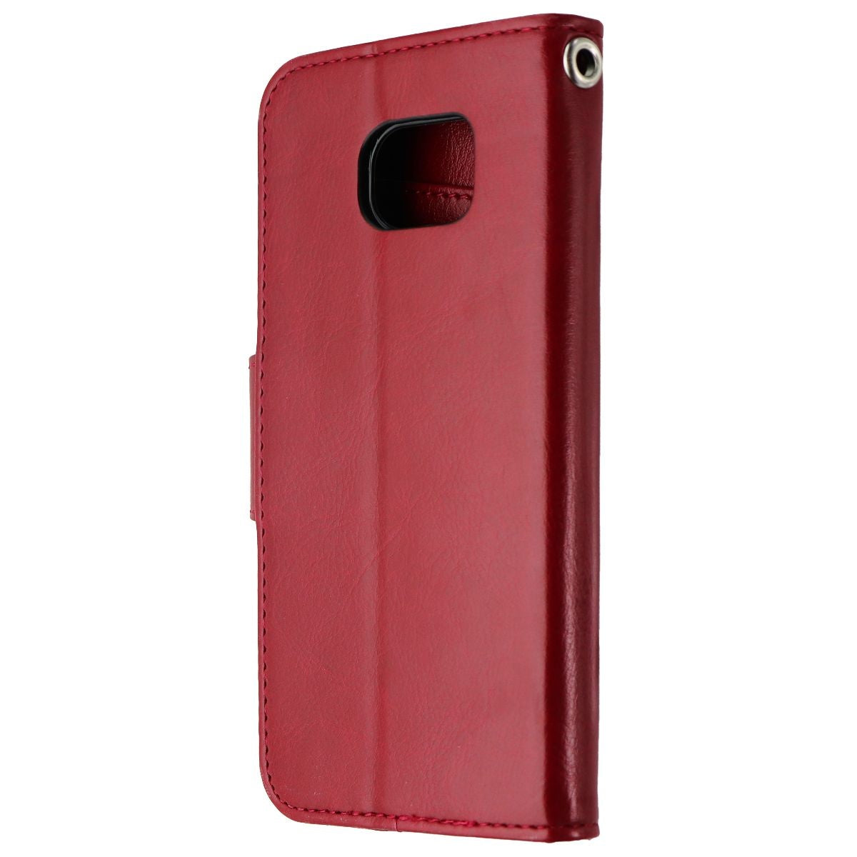 ARAE Leather Wallet Case for Samsung Galaxy S6 Smartphone - Wine Red Cell Phone - Cases, Covers & Skins ARAE    - Simple Cell Bulk Wholesale Pricing - USA Seller