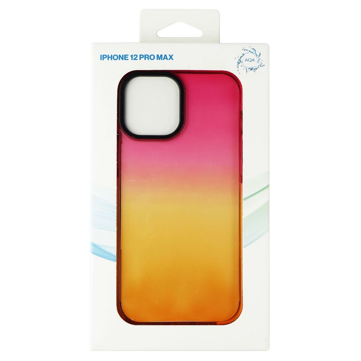 AQA Hard Protective Case for Apple iPhone 12 Pro Max - Pink/Orange Cell Phone - Cases, Covers & Skins AQA    - Simple Cell Bulk Wholesale Pricing - USA Seller