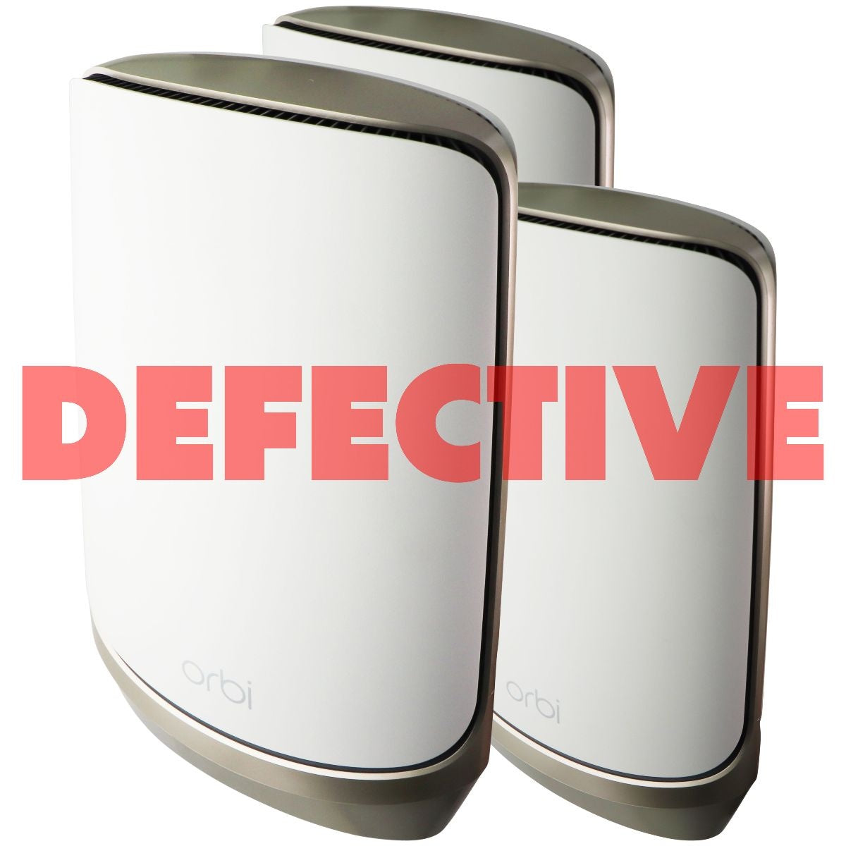 NETGEAR Orbi Quad-Band WiFi 6E Mesh System (RBKE963) (AXE11000) Modem-Router Combos Netgear    - Simple Cell Bulk Wholesale Pricing - USA Seller