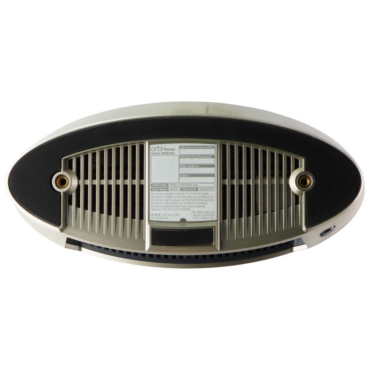 NETGEAR Orbi Quad-Band WiFi 6E Mesh System (RBKE963) (AXE11000) Modem-Router Combos Netgear    - Simple Cell Bulk Wholesale Pricing - USA Seller