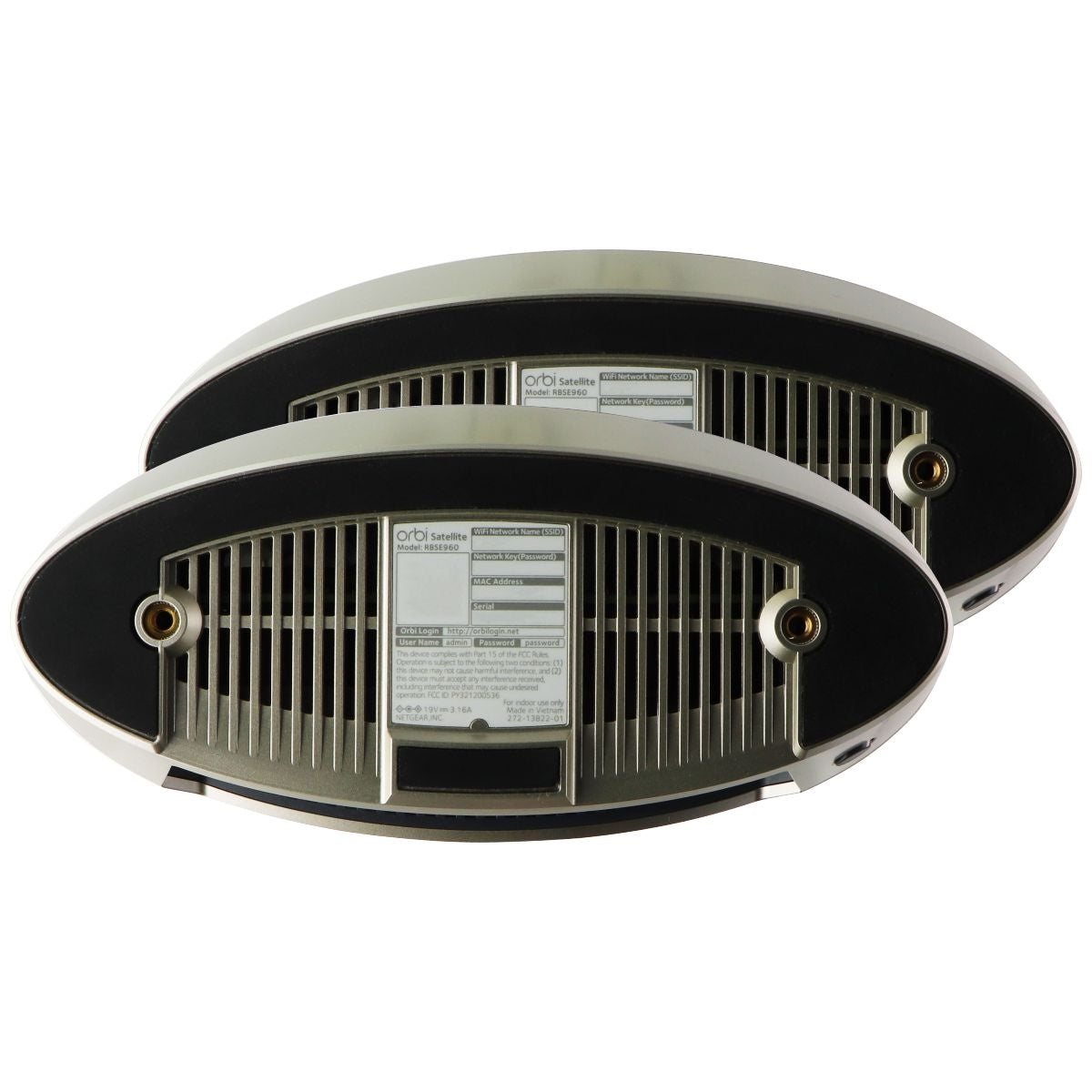 NETGEAR Orbi Quad-Band WiFi 6E Mesh System (RBKE963) (AXE11000) Modem-Router Combos Netgear    - Simple Cell Bulk Wholesale Pricing - USA Seller