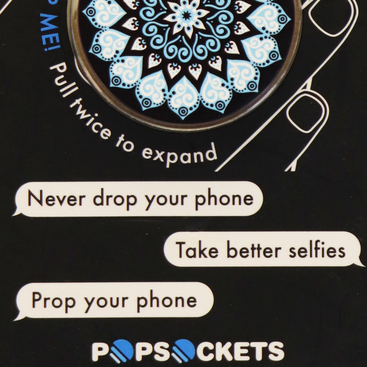 PopSockets: Collapsible Grip & Stand for Phones and Tablets - Peace Mandala Sky Cell Phone - Accessory Bundles PopSockets    - Simple Cell Bulk Wholesale Pricing - USA Seller