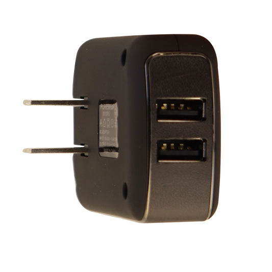 PureGear Universal 17W 3.4A Dual USB Port Wall Charger Charging Adapter - Black Cell Phone - Chargers & Cradles PureGear    - Simple Cell Bulk Wholesale Pricing - USA Seller