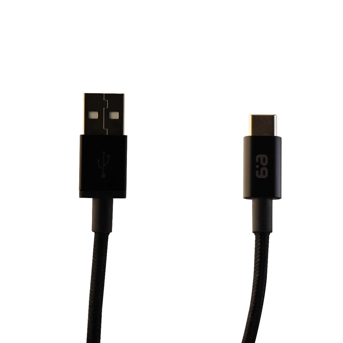 PureGear 10Ft Braided Charge & Sync Data Cable for USB-C Devices - Black Cell Phone - Cables & Adapters PureGear    - Simple Cell Bulk Wholesale Pricing - USA Seller