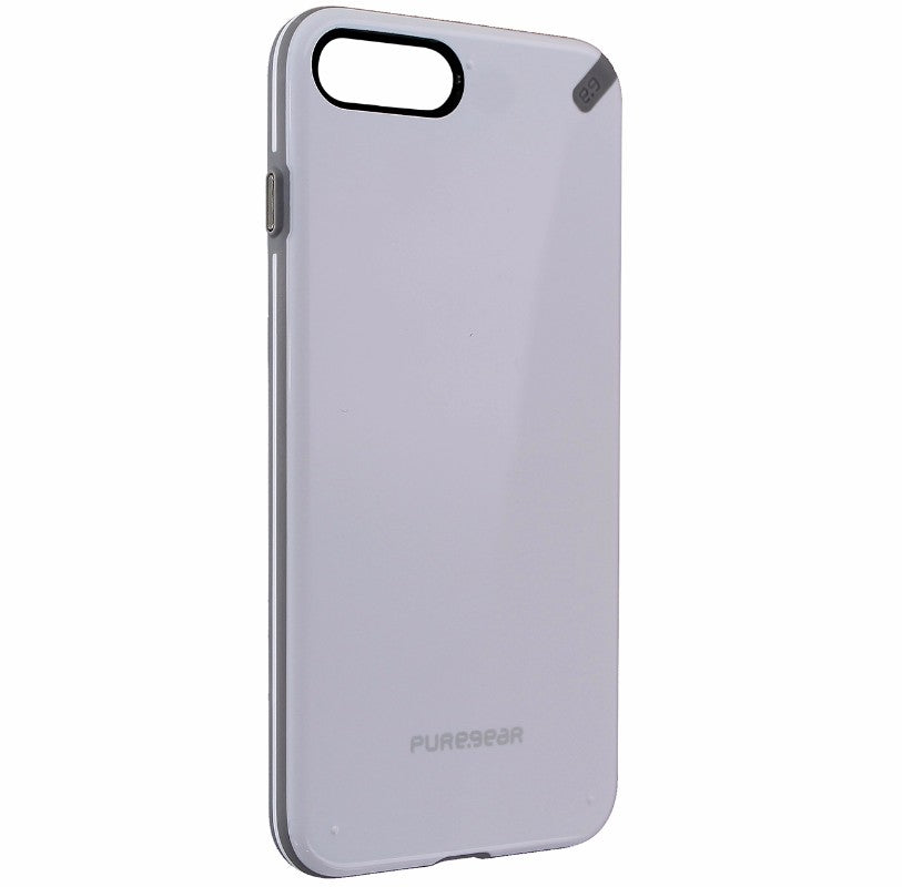 PureGear Slim Shell Case for Apple iPhone 7 Plus/8 Plus/6S Plus - White/Gray Cell Phone - Cases, Covers & Skins PureGear    - Simple Cell Bulk Wholesale Pricing - USA Seller