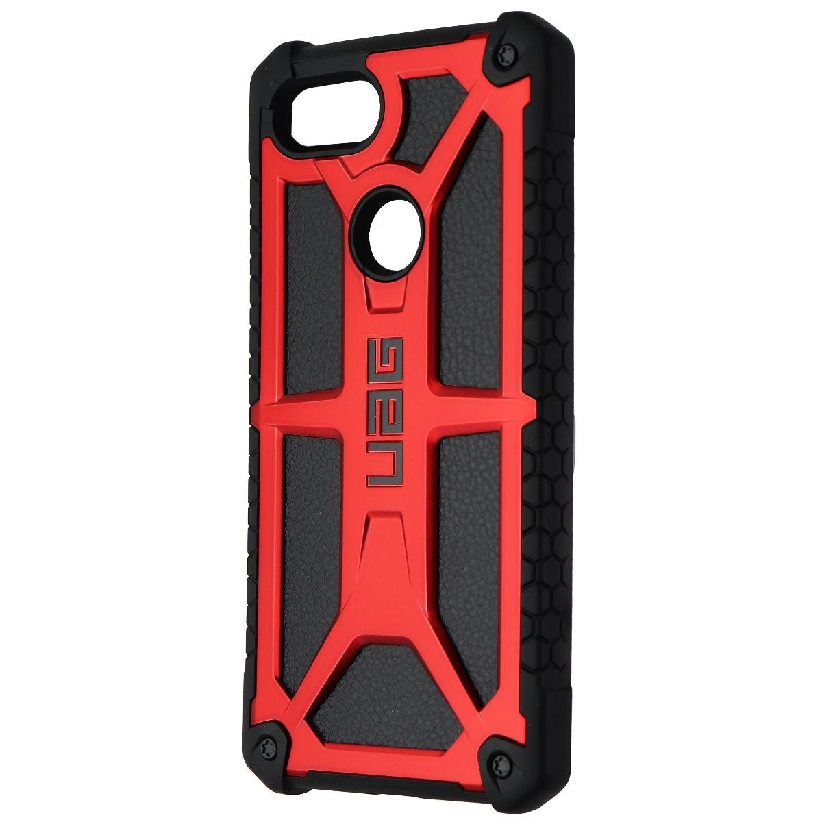 URBAN ARMOR GEAR Monarch Series Case for Google Pixel 3 XL - Black/Red Cell Phone - Cases, Covers & Skins Urban Armor Gear    - Simple Cell Bulk Wholesale Pricing - USA Seller