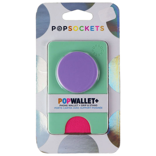PopSockets PopWallet+ with Swappable PopTop - Colorblock Ultra Cell Phone - Mounts & Holders PopSockets    - Simple Cell Bulk Wholesale Pricing - USA Seller
