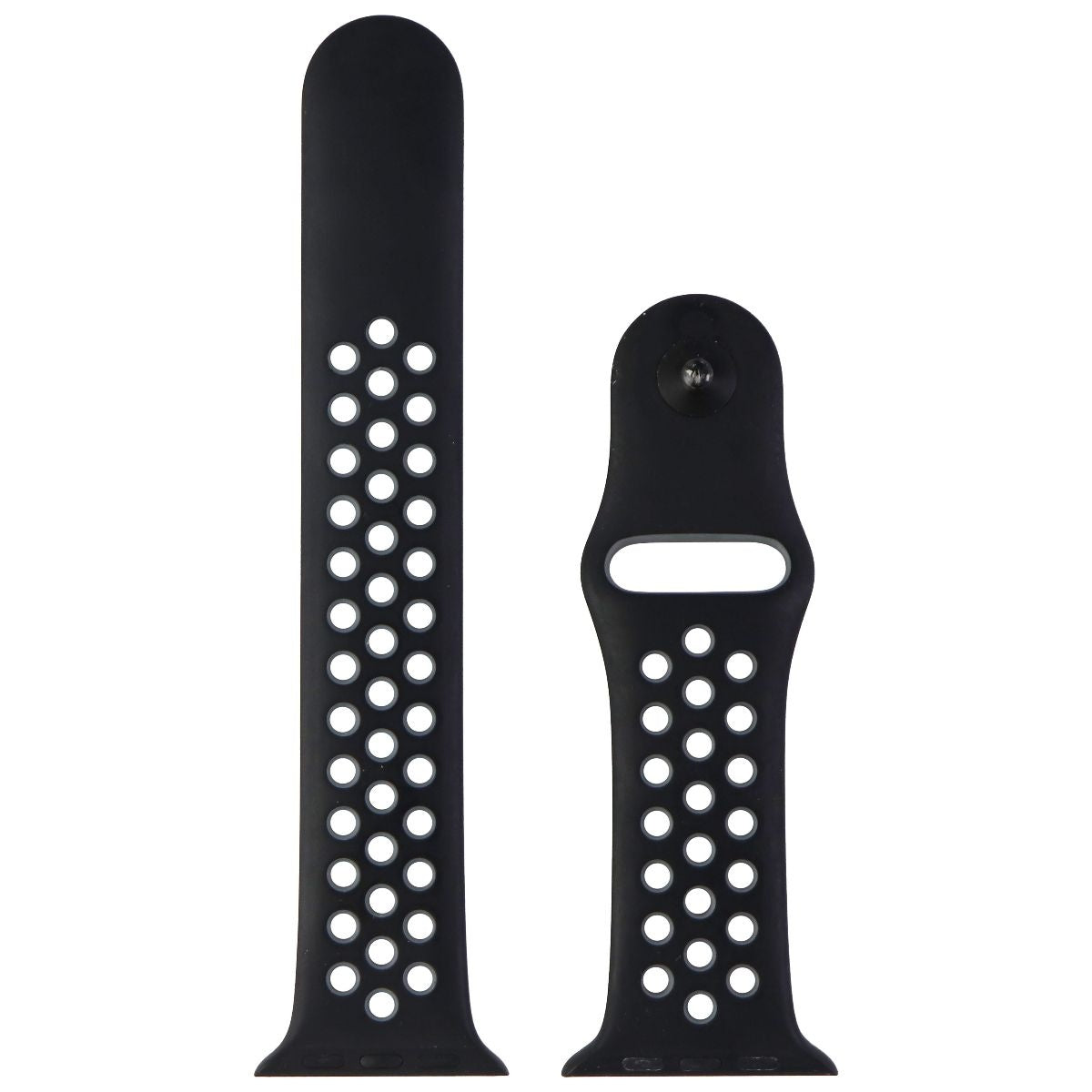 Apple 42mm Nike Sport Band for Apple Watch 42/44/45mm - Black/Cool Gray M/L Only Smart Watch Accessories - Watch Bands Apple    - Simple Cell Bulk Wholesale Pricing - USA Seller
