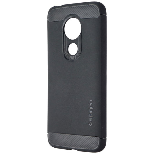 Spigen Rugged ArmorCase for Motorola Moto G7 Power (2019) - Matte Black Cell Phone - Cases, Covers & Skins Spigen    - Simple Cell Bulk Wholesale Pricing - USA Seller