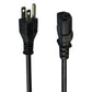 AWIN (5-Foot) AW104 Power Supply Cable Plug - Black E206 AW002 (E206175) Multipurpose Batteries & Power - Multipurpose AC to DC Adapters Awin    - Simple Cell Bulk Wholesale Pricing - USA Seller