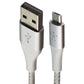 Belkin (6.5-Foot) Braided Mini USB to USB Cable - White Cell Phone - Cables & Adapters Belkin    - Simple Cell Bulk Wholesale Pricing - USA Seller
