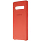 Samsung Silicon Cover Case for Galaxy S10 - (EF-PG973) - Orange Cell Phone - Cases, Covers & Skins Samsung    - Simple Cell Bulk Wholesale Pricing - USA Seller