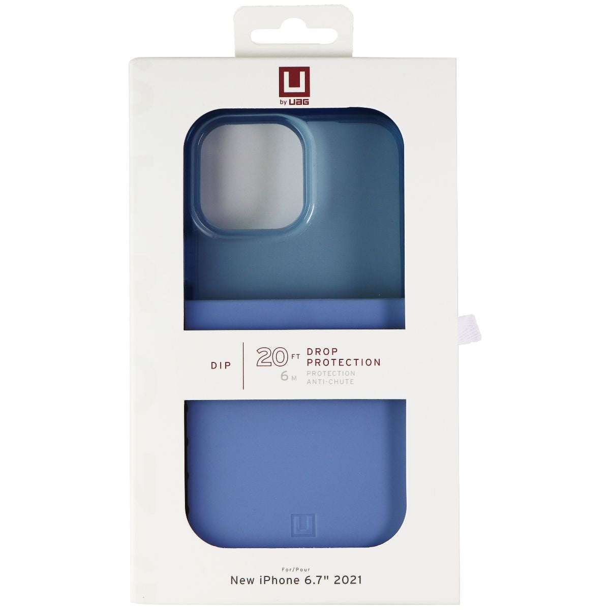 Urban Armor Gear Dip Series Case for Apple iPhone 13 Pro Max - Blue Cerulean Cell Phone - Cases, Covers & Skins Urban Armor Gear    - Simple Cell Bulk Wholesale Pricing - USA Seller
