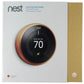 Google Nest Learning Thermostat for Home (3rd Gen) Works with Alexa - Copper Heating, Cooling & Air - Programmable Thermostats Google    - Simple Cell Bulk Wholesale Pricing - USA Seller