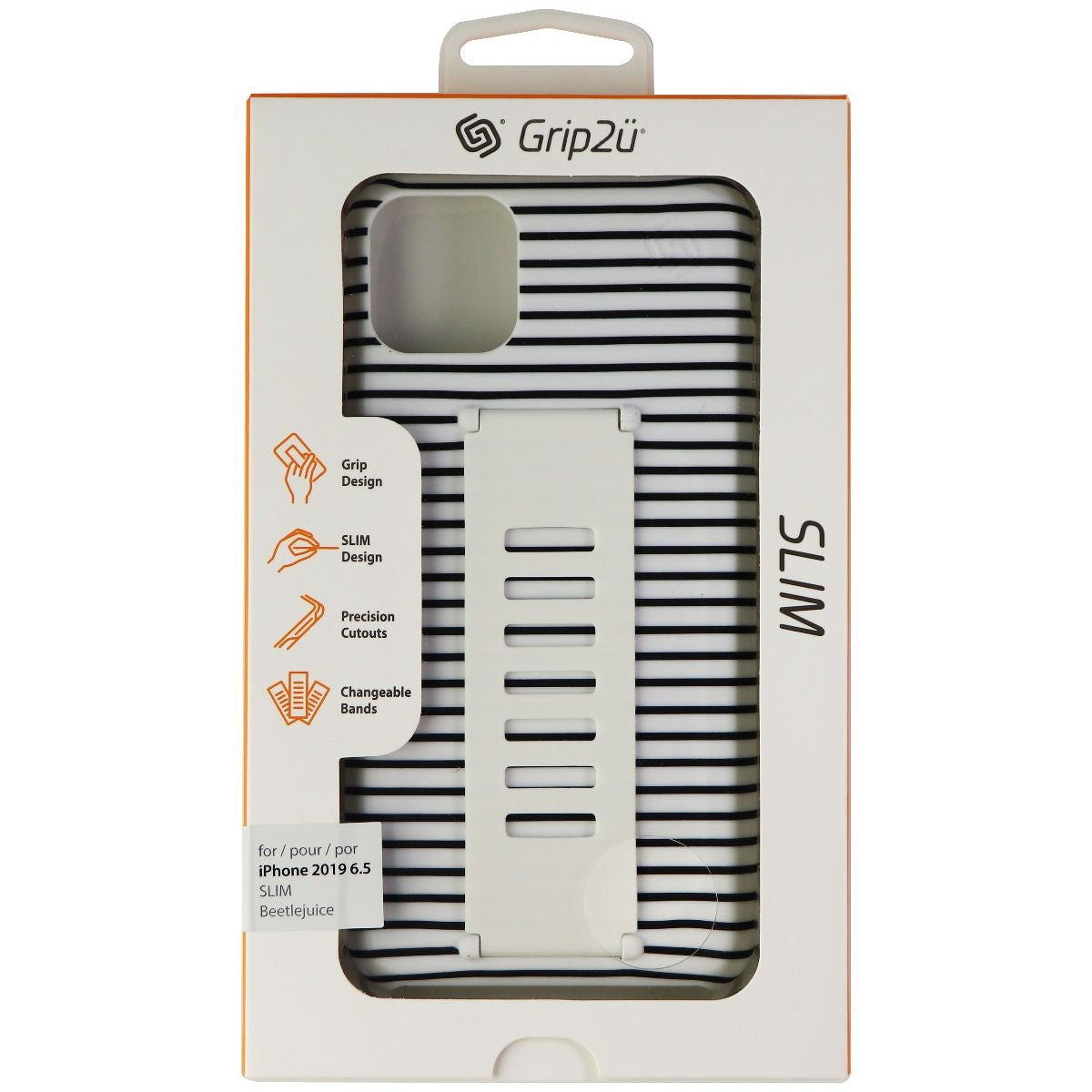 Grip2u Slim Series Case for Apple iPhone 11 Pro Max - Beetlejuice Cell Phone - Cases, Covers & Skins Grip2u    - Simple Cell Bulk Wholesale Pricing - USA Seller