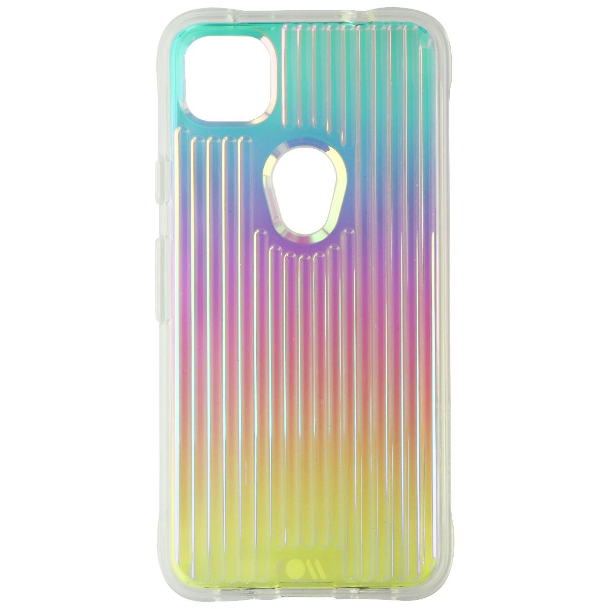 Case-Mate Tough Groove Series Case for Google Pixel 4a - Iridescent Cell Phone - Cases, Covers & Skins Case-Mate    - Simple Cell Bulk Wholesale Pricing - USA Seller