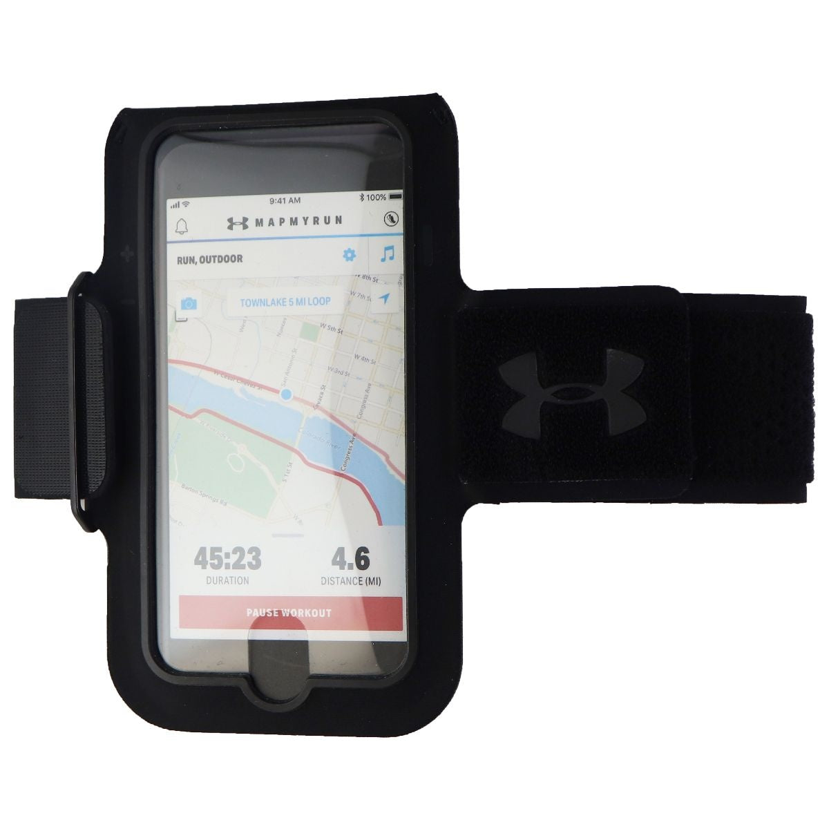 Under Armour Supervent Armband for iPhone 8 / 7/ 6s / 6 - Black Cell Phone - Armbands Under Armour    - Simple Cell Bulk Wholesale Pricing - USA Seller
