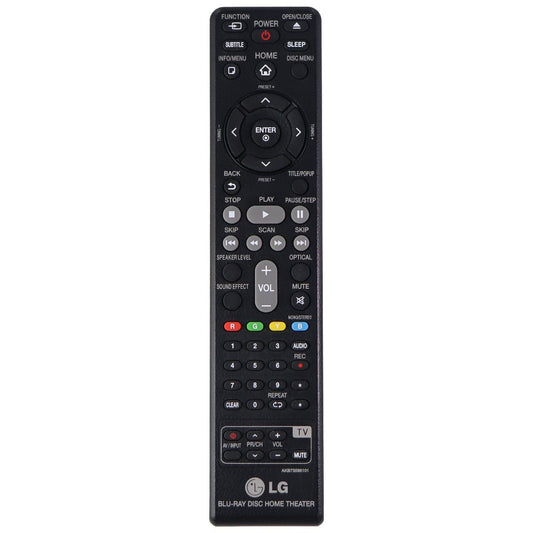 LG Remote Control (AKB73596101) Blu-Ray Disc Home Theater Remote - Black TV, Video & Audio Accessories - Remote Controls LG    - Simple Cell Bulk Wholesale Pricing - USA Seller