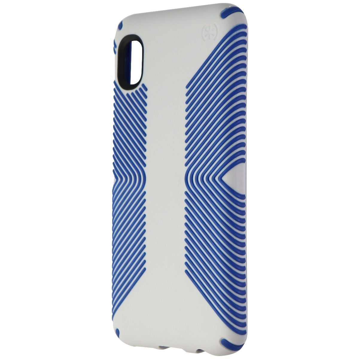 Speck Presidio Grip Case for Samsung Galaxy A10e - Microchip Gray/Ballpoint Blue Cell Phone - Cases, Covers & Skins Speck    - Simple Cell Bulk Wholesale Pricing - USA Seller